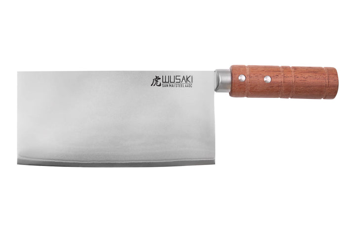 Couteau de chef chinois 17,5cm Wusaki Padouk San Mai
