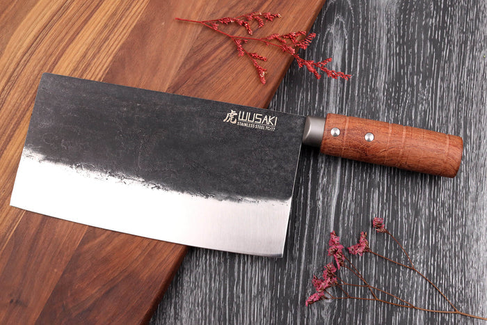 Couteau de chef chinois 20cm Wusaki Padouk
