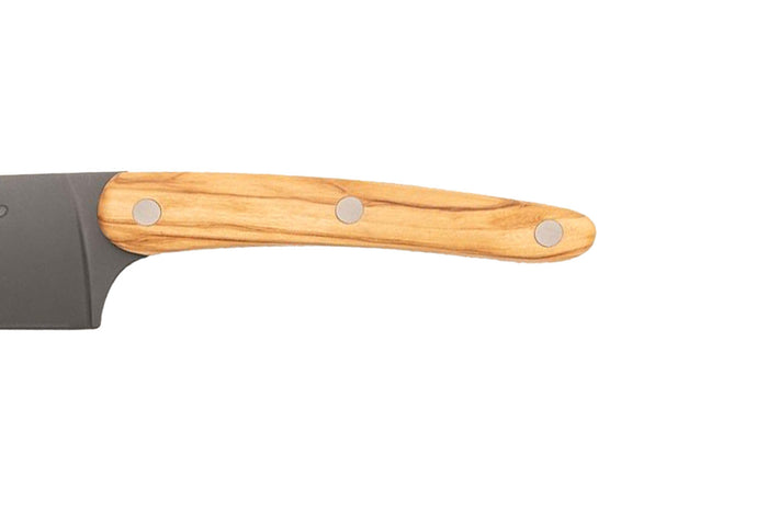 Couteau de chef Deejo 20cm manche en bois d'olivier