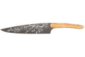 Couteau de chef Deejo Sakura 20cm manche en bois d'olivier