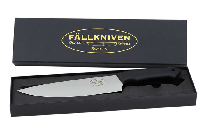 Couteau de chef Fallkniven Chef's Knife K1 lame 20cm manche thermorun noir