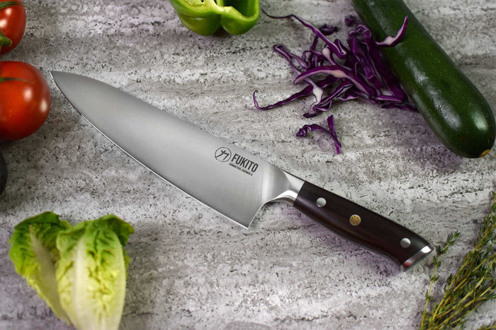 Couteau de chef Fukito Ebène X50 21cm