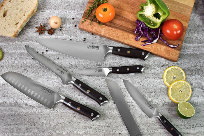 Couteau de chef Fukito Ebène X50 21cm