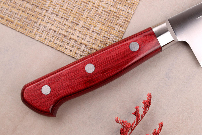 Couteau de chef japonais artisanal Takamura SGR 18cm acier SPG2