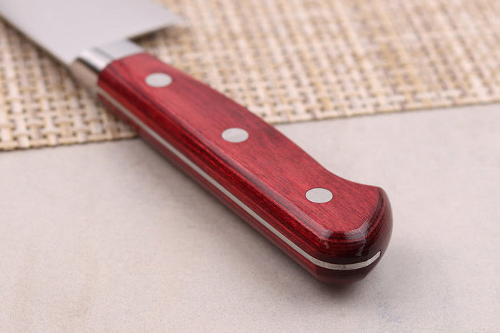 Couteau de chef japonais artisanal Takamura SGR 18cm acier SPG2