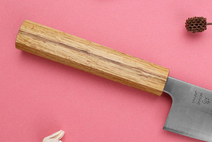Couteau de chef japonais artisanal Wusaki Migaki G3 18cm