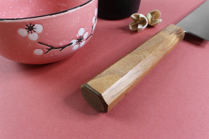 Couteau de chef japonais artisanal Wusaki Migaki G3 21cm