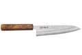 Couteau de chef japonais artisanal Wusaki Yoshi G3 chêne 18cm