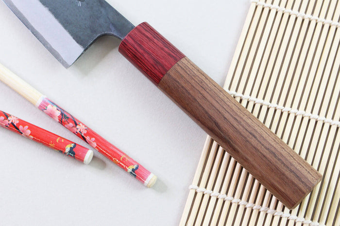 Couteau de chef japonais artisanal Wusaki Yuzo BS2 12cm