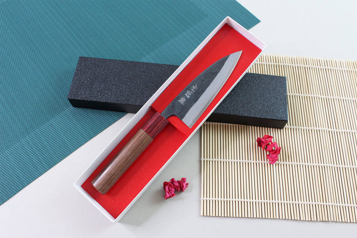 Couteau de chef japonais artisanal Wusaki Yuzo BS2 12cm
