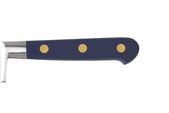 Couteau de chef Sabatier Idéal Bleu Abysse 100% forgé lame 15cm