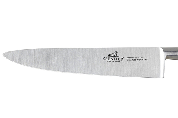 Couteau de chef Sabatier Idéal Bleu Abysse 100% forgé lame 20cm
