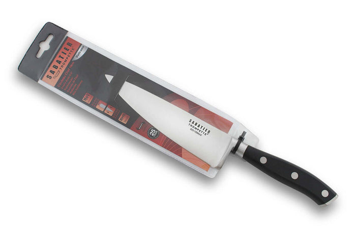 Couteau de chef Sabatier Trompette Vulcano 16cm 3 rivets