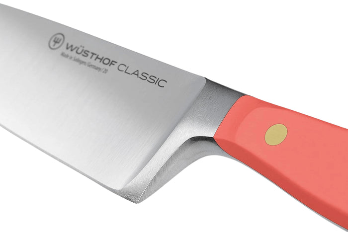 Couteau de chef Wusthof Classic Colour Coral Peach forgé lame 20cm
