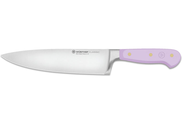 Couteau de chef Wusthof Classic Colour Purple Yam forgé lame 20cm