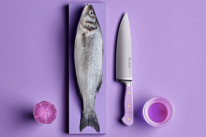 Couteau de chef Wusthof Classic Colour Purple Yam forgé lame 20cm