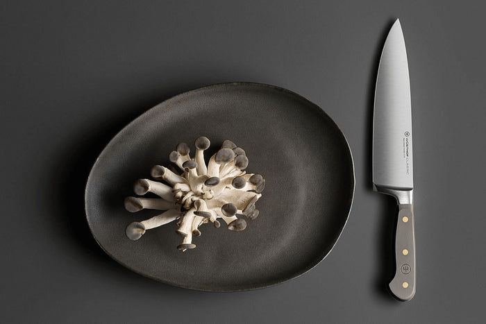 Couteau de chef Wusthof Classic Colour Velvet Oyster forgé lame 20cm