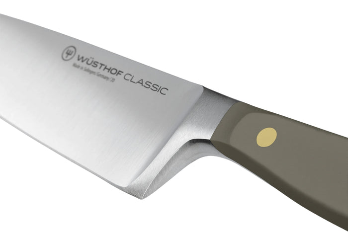 Couteau de chef Wusthof Classic Colour Velvet Oyster forgé lame 20cm