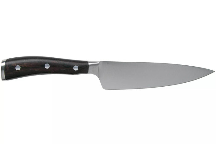 Couteau de chef Wüsthof Ikon forgé 16cm en bois de grenadille