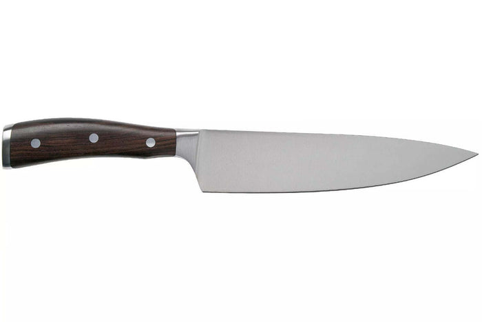 Couteau de chef Wüsthof Ikon forgé 20cm en bois de grenadille