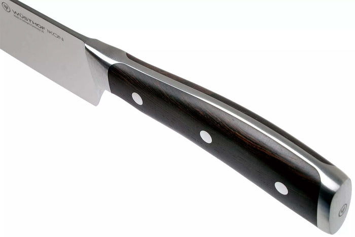 Couteau de chef Wüsthof Ikon forgé 20cm en bois de grenadille