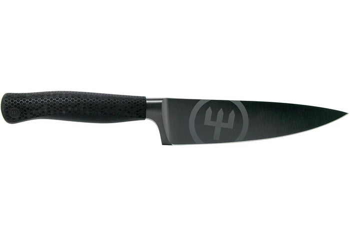 Couteau de chef Wüsthof Performer lame 16cm à revêtement noir anti-rayures