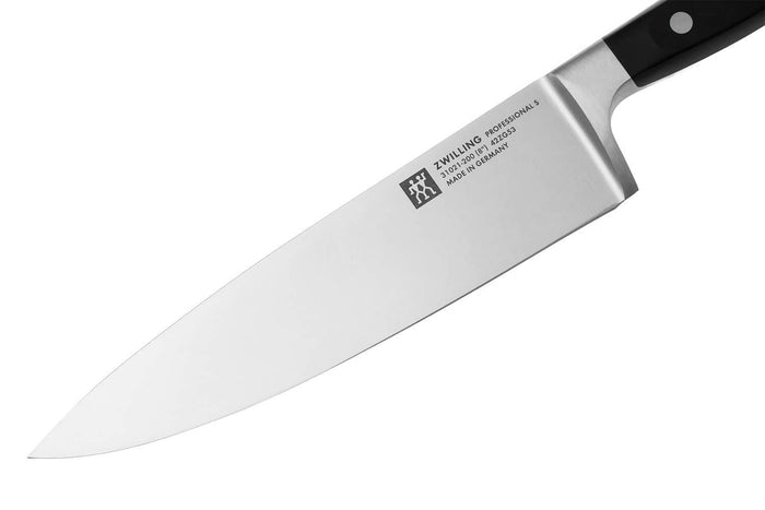 Couteau de chef Zwilling Professional "S" 20cm forgé en acier inoxydable