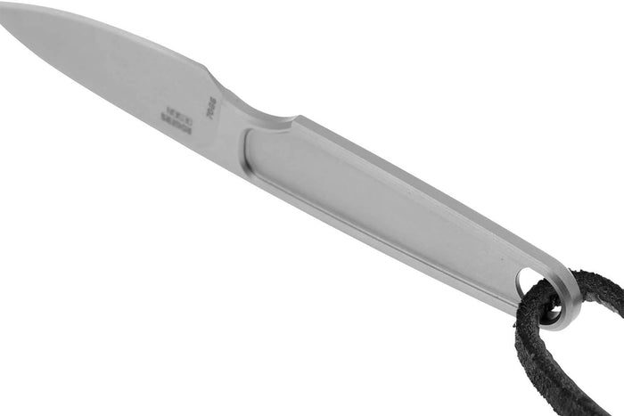 Couteau de cou CRKT HangTi 7066.CR manche 10,2cm en titanium + étui