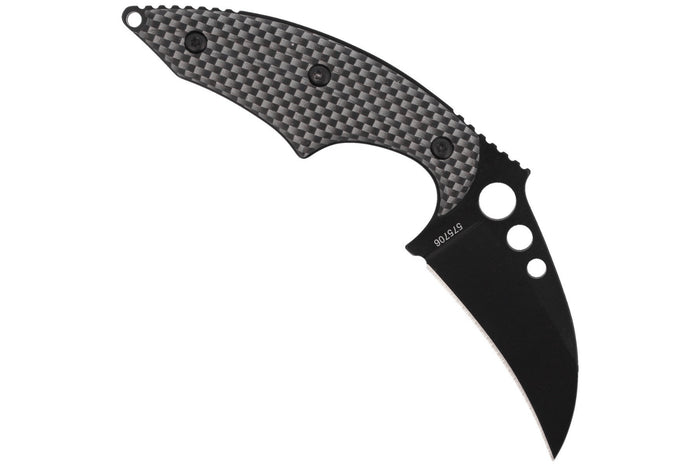 Couteau de cou karambit Herbertz 575706 lame 6cm manche aluminium + étui