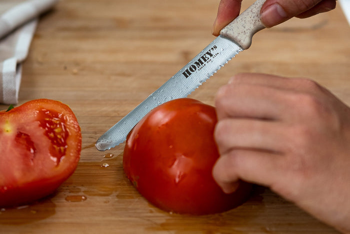 Couteau de cuisine universel Homey's Mölti VITT lame crantée 11cm