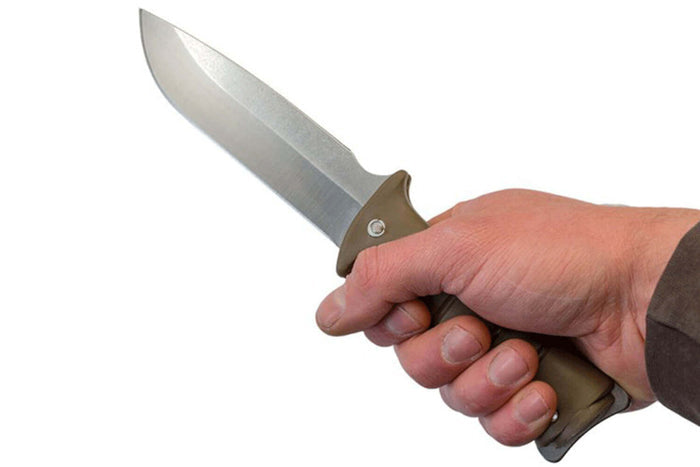 Couteau de survie Wildsteer Tarasco TAR0115 lame 13cm manche kraton coyote + étui Cordura