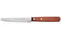 Couteau de table Nogent Classic lame crantée 11cm manche en charme coloris merisier