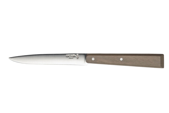 Couteau de table Opinel Bon Appétit Bois n°125 lame 11cm en inox manche en charme poivre