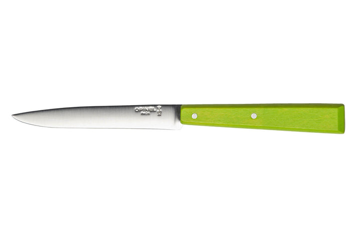 Couteau de table Opinel Bon Appétit Bois n°125 lame 11cm en inox manche en charme pomme