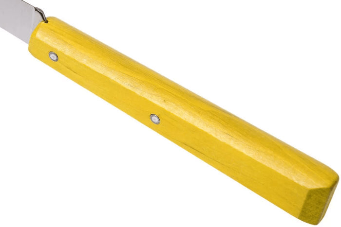 Couteau de table Opinel Bon Appétit Bois n°125 lame 11cm en inox manche en charme jaune