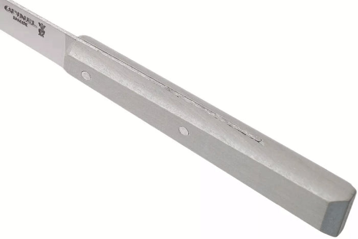 Couteau de table Opinel Bon Appétit Bois n°125 lame 11cm en inox manche en charme gris