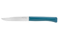 Couteau de table Opinel Bon Appétit + lame 11cm en inox manche en polymère bleu canard