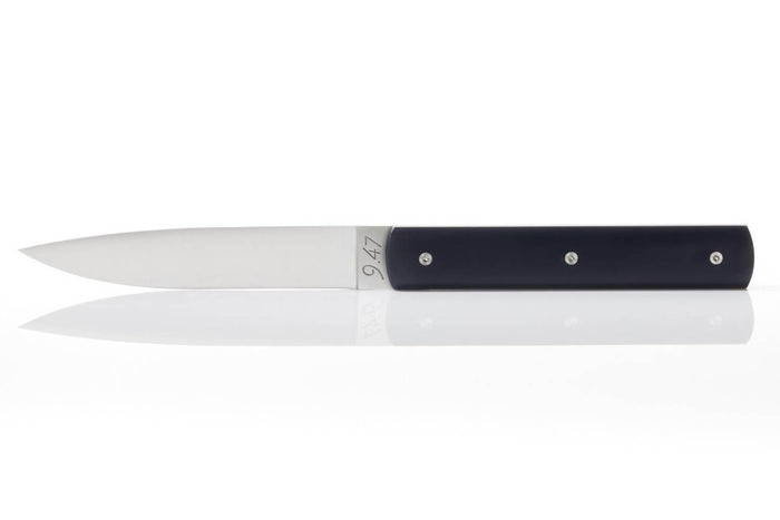 Couteau de table Perceval 9.47 bleu nuit