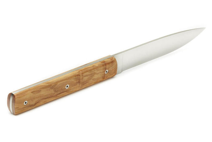 Couteau de table Perceval 9.47 en bois d'olivier