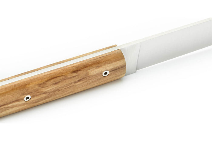 Couteau de table Perceval 9.47 en bois d'olivier