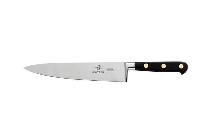 Couteau de tour/chef forgé Matfer manche en ABS 3 rivets 20cm