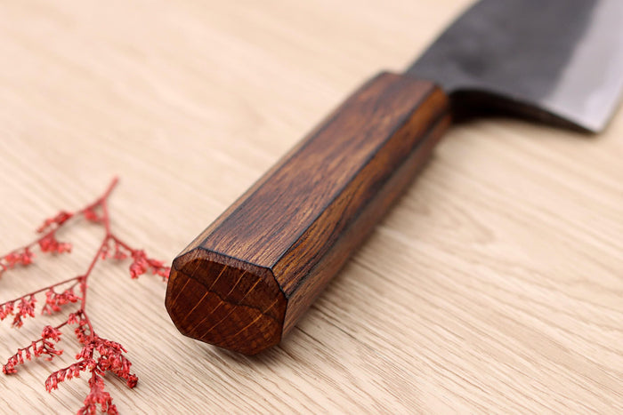 Couteau deba 15cm japonais artisanal Hidetsune BS2