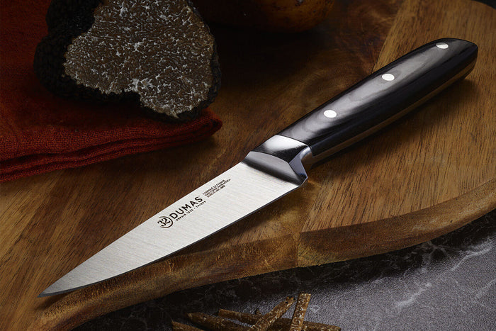 Couteau d'office 10cm 32 Dumas Signature manche en micarta