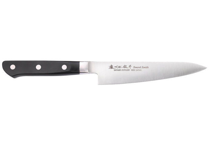 Couteau d'office 13,5cm japonais Satake Cutlery Black Pakkawood