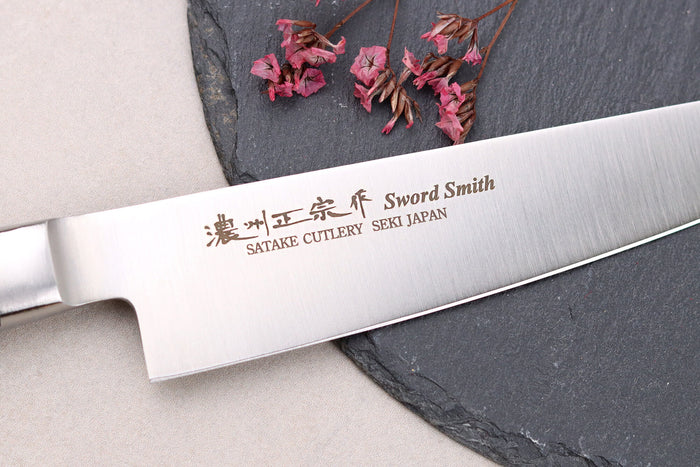 Couteau d'office 13,5cm japonais Satake Cutlery Black Pakkawood