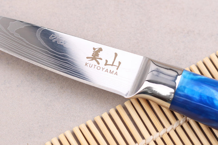 Couteau d'office 8cm Kutoyama Blue Wave