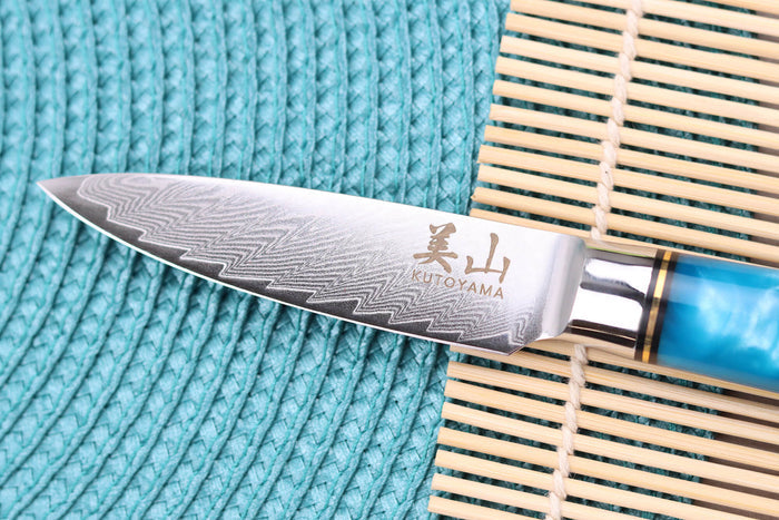Couteau d'office 8cm Kutoyama damas Azur