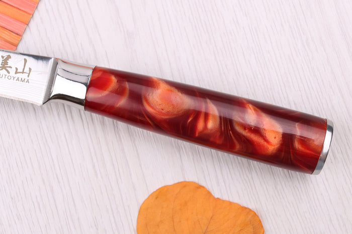 Couteau d'office 8cm Kutoyama Red Flame