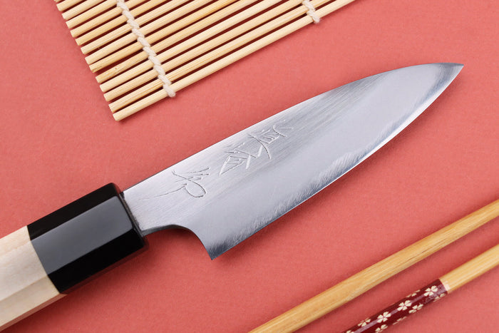 Couteau d'office 9cm japonais artisanal Naoki Mazaki WS2 poli