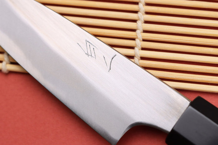 Couteau d'office 9cm japonais artisanal Naoki Mazaki WS2 poli